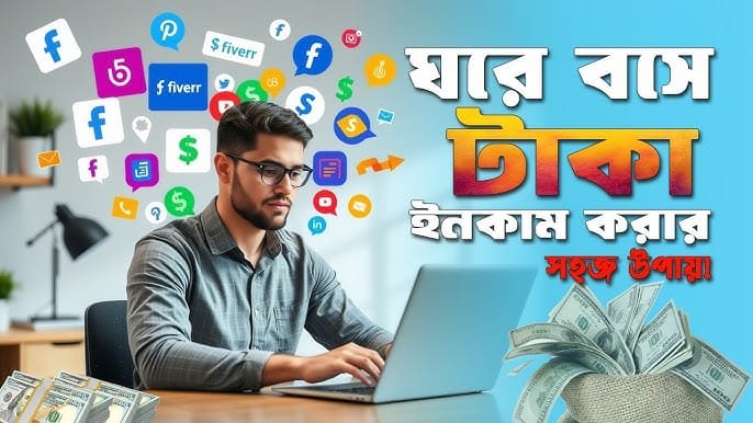 💻 অনলাইনে সহজে আয় করার উপায় – প্রতিদিন ২০০০ টাকা পর্যন্ত